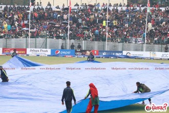 वर्षाका कारण खेल रोकिए के हुन्छ ?